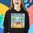 Sloths And Crabs Relaxation At Beach Hammock Women Hoodie Gifts for Her