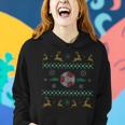 Soccer Ugly Christmas Sweater Soccer Player Christmas X-Mas Women Hoodie Gifts for Her