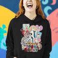 In My Spooky Era Groovy Hippie Halloween Ghost Women Hoodie Gifts for Her