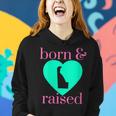 State Of Delaware Pride Born & Raised Home Simply Trendy Women Hoodie Gifts for Her