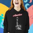 Statue Of Liberty Beer Holder Women Hoodie Gifts for Her