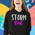 Storm Girl Women Chasing Chaser Funny Cute Gift Gift For Womens Women Hoodie Gifts for Her