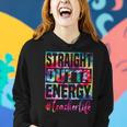 Straight Outta Energy Teacher Professional Women Hoodie Gifts for Her