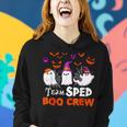 Team Sped Boo Crew Cute Ghost Halloween Costume Teacher Women Hoodie Gifts for Her