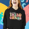 In My Third Grade Era Retro Back To School Teacher Student Women Hoodie Gifts for Her