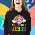 Today Not Jesus Cute Baphomet Lbgt Satan Goat Gay Pride Women Hoodie Gifts for Her Today Not Jesus Cute Baphomet Lbgt Satan Goat Gay Pride Women Hoodie Gifts for Her