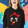 Turkey Face Red Headband Running Pilgrim Tro Women Hoodie Gifts for Her