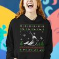Ugly Christmas Sweater For Narwhal Lovers Ugly Women Hoodie Gifts for Her