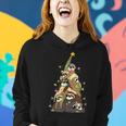 Ugly Christmas Sweater Sloth Tree Christmas Sloth Women Hoodie Gifts for Her