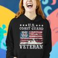 Us Coast Guard Veteran Uscg American Flag Gift For Womens Veteran Funny Gifts Women Hoodie Gifts for Her