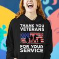 Veteran Vets Thank You For Your Service Veteran Us Flag Veterans Day 1 Veterans Women Hoodie Gifts for Her