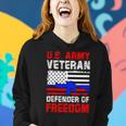 Veteran Vets Us Army Veteran Defender Of Freedom Fathers Veterans Day 4 Veterans Women Hoodie Gifts for Her