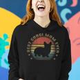 Vintage Best Corgi Mom Ever Funny Mothers Day Gift Women Hoodie Gifts for Her