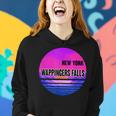 Vintage Wappingers Falls Vaporwave New York Women Hoodie Gifts for Her
