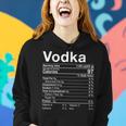 Vodka Nutrition Facts Thanksgiving Drinking Costume Women Hoodie Gifts for Her
