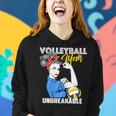 Volleyball Mom Unbreakable Funny Mothers Day Gift Gift For Womens Women Hoodie Gifts for Her