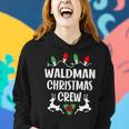 Waldman Name Gift Christmas Crew Waldman Women Hoodie Gifts for Her