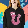 Youre Worm With A Mustache Funny Meme For Men Women Women Hoodie Gifts for Her
