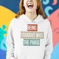 Being Straight Was The Phase Funny Gifts For Mom Colored Gifts For Mom Funny Gifts Women Hoodie Gifts for Her