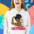 California Flag Girl California Flag State Pride Women Hoodie Gifts for Her