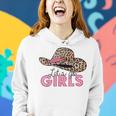 Cowgirl's Hat Let's Go Girls Women Hoodie Gifts for Her