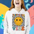 Eleven Is A Vibe 11Th Birthday Groovy Boys Girls 11 Year Old Women Hoodie Gifts for Her