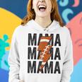 Football Mom Mama Distressed Lightning Bolt Mothers Day Gifts For Mom Funny Gifts Women Hoodie Gifts for Her