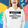 Funny Christmas Spirit Alcohol Drinking Whiskey Saying Gift Women Hoodie Gifts for Her