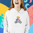 Never Underestimate An Old Lady On A Bicycle Women Hoodie Gifts for Her