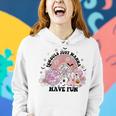 Ghouls Just Wanna Have Fun Cute Halloween Ghost Girl Graphic Women Hoodie Gifts for Her