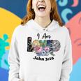 I Am Loved Scripture Quote Inspirational Faith Boho Floral Faith Funny Gifts Women Hoodie Gifts for Her