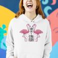 I Dont Give A Flying Flock Funny Pink Flamingo Women Hoodie Gifts for Her