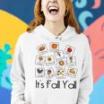 Its Fall Yall Autumn Pumpkins Special Education Teacher Sped Women Hoodie Gifts for Her