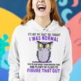 It's Not My Fault You Thought I Was Normal Owl Lover Women Hoodie Gifts for Her