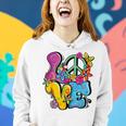 Peace Sign Love 60S 70S Costume Groovy Hippie Theme Party Women Hoodie Gifts for Her