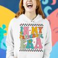 In My Preschool Era Groovy Back To School Preschool Teacher Women Hoodie Gifts for Her