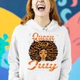 Queen Was Born In July Black History Birthday Junenth Women Hoodie Gifts for Her