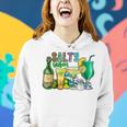 Salty Summer Vibes Drink Tequila Margarita Vacation Wave Women Hoodie Gifts for Her