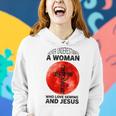 Sewing And Jesus Funny Sewing Quote Women Quilting Lover Women Hoodie Gifts for Her