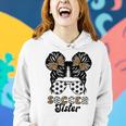 Soccer Sister Of A Soccer Player Proud Soccer Sis Women Hoodie Gifts for Her