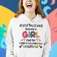 Never Stand Between Girl And Her Czechoslovakian Wolfdog Women Hoodie Gifts for Her
