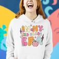 Teacher In My Third Grade Era Back To School 3Rd Grade Retro Women Hoodie Gifts for Her