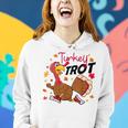 Turkey Trot Costume Turkey Running Fall Thanksgiving Women Hoodie Gifts for Her