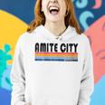 Vintage 70S 80S Style Amite City La Women Hoodie Gifts for Her Vintage 70S 80S Style Amite City La Women Hoodie Gifts for Her