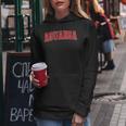 Aguanga California Souvenir Trip College Style Red Text Women Hoodie Unique Gifts