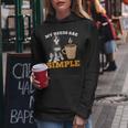 Bernedoodle Dog Coffee My Needs Are Simple Bernedoodle Women Hoodie Unique Gifts