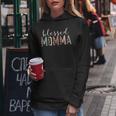 Blessed Momma Cute Leopard Print Women Hoodie Personalized Gifts