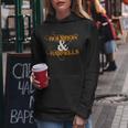 Bourbon & Barbells Weightlifting Fitness Gym Whiskey Workout Women Hoodie Unique Gifts