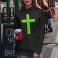 Christian God Jesus Cross Lime Green Women Hoodie Unique Gifts