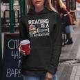 Cool Reading For Men Women Read Books Library Book Lovers Reading Funny Designs Funny Gifts Women Hoodie Unique Gifts